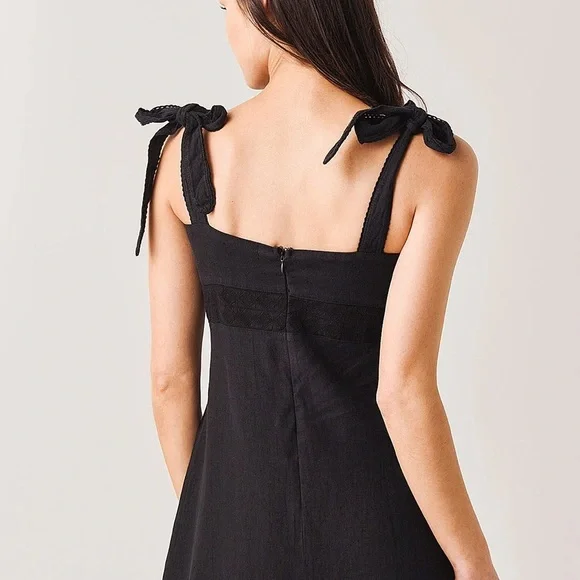 knee length dresses for ladies Honorine Brigitte Dress Black main image 1